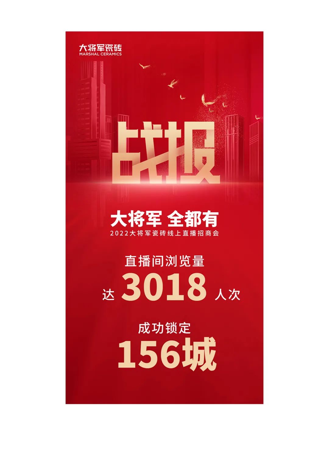 一線品牌大將軍瓷磚，招商盛起！再次開啟黃金時代！(圖3)